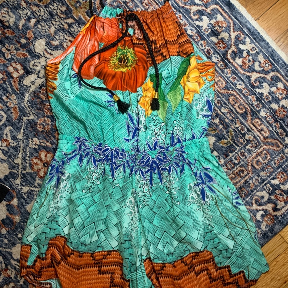 Funky Flowy Romper - image 1